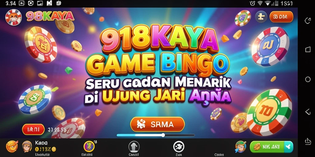 Tampilan gameplay seru dan menarik dari 918KAYA Bingo.