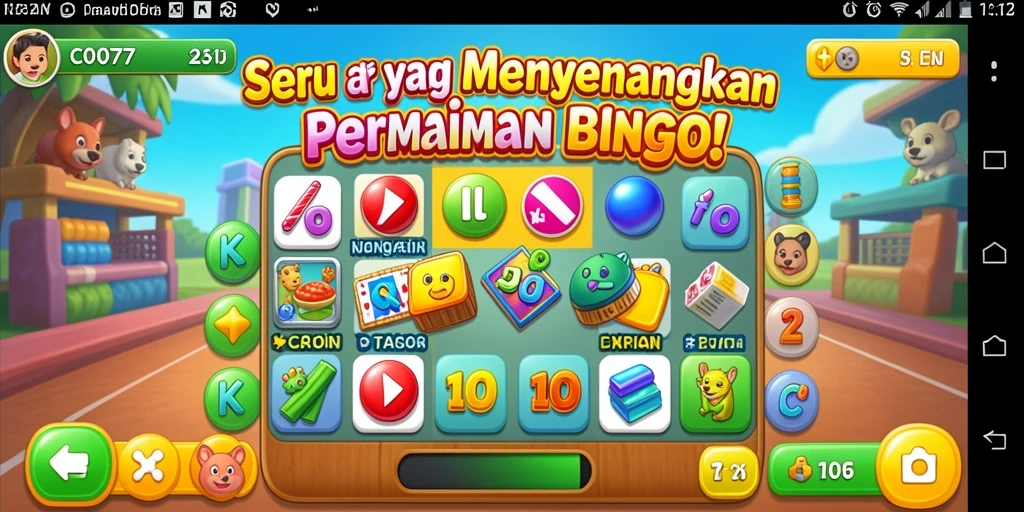 Tampilan gameplay C0077 yang seru dan interaktif di Bingo.