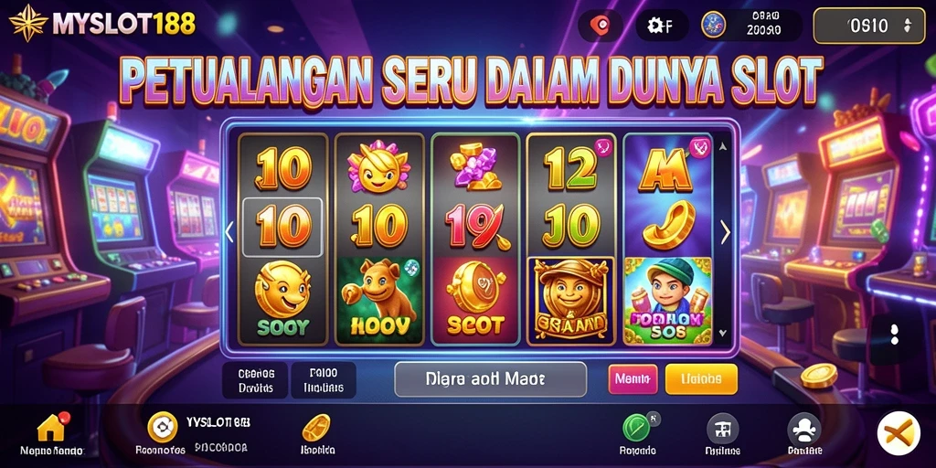 Tampilan menakjubkan dari gameplay petualangan MYSLOT188.