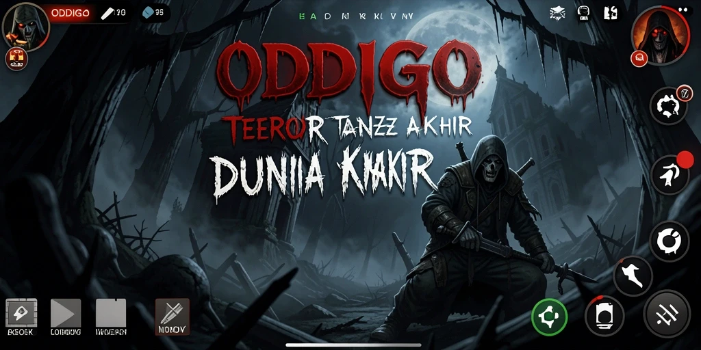 Tampilan seram gameplay ODDIGO menghadirkan momen menegangkan.
